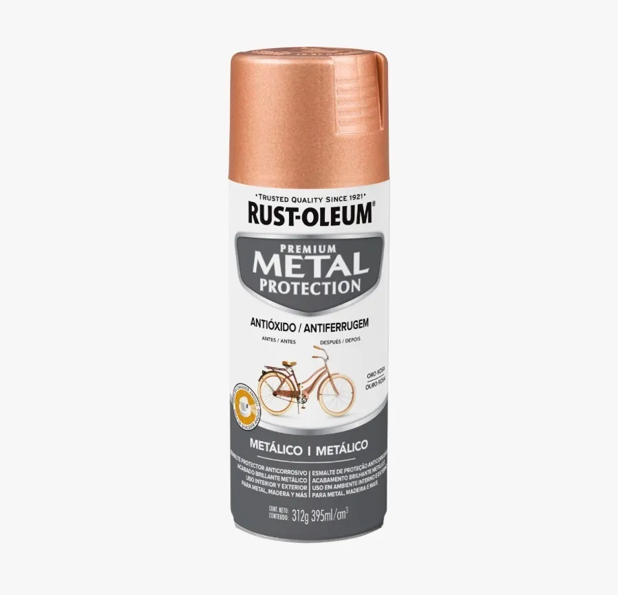 Aerosol MP Metálico Oro Rosa 312G Rust Oleum