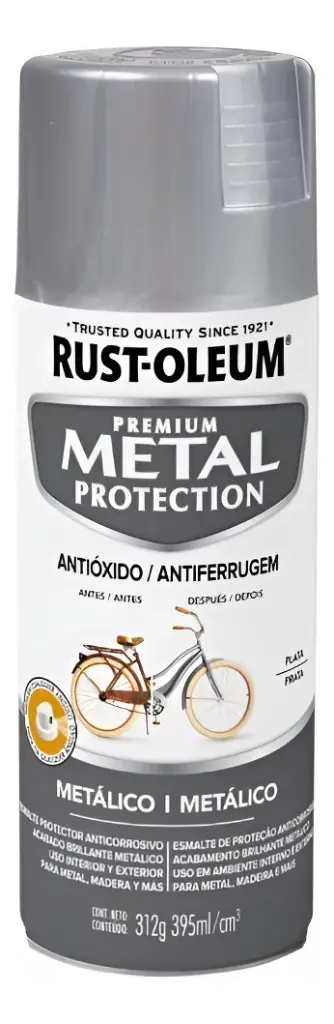 Aerosol MP Metálico Plata 312G Rust Oleum