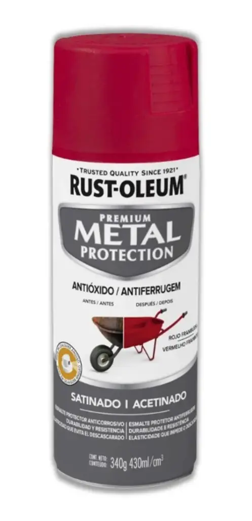 Aerosol MP Satinado Rojo Frambuesa 340G Rust Oleum