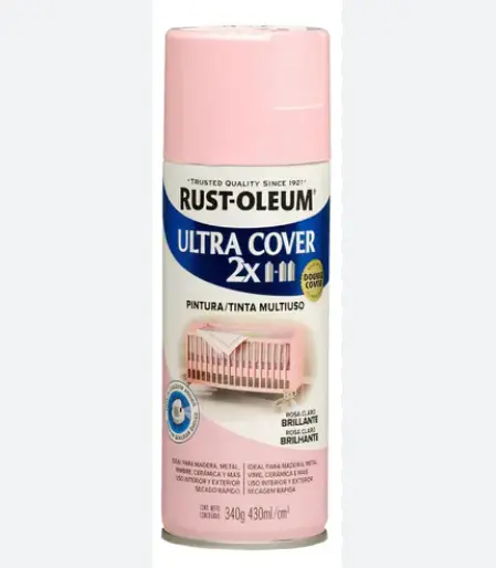 Aerosol UC2X Rosa Claro Brillante 340G Rust Oleum