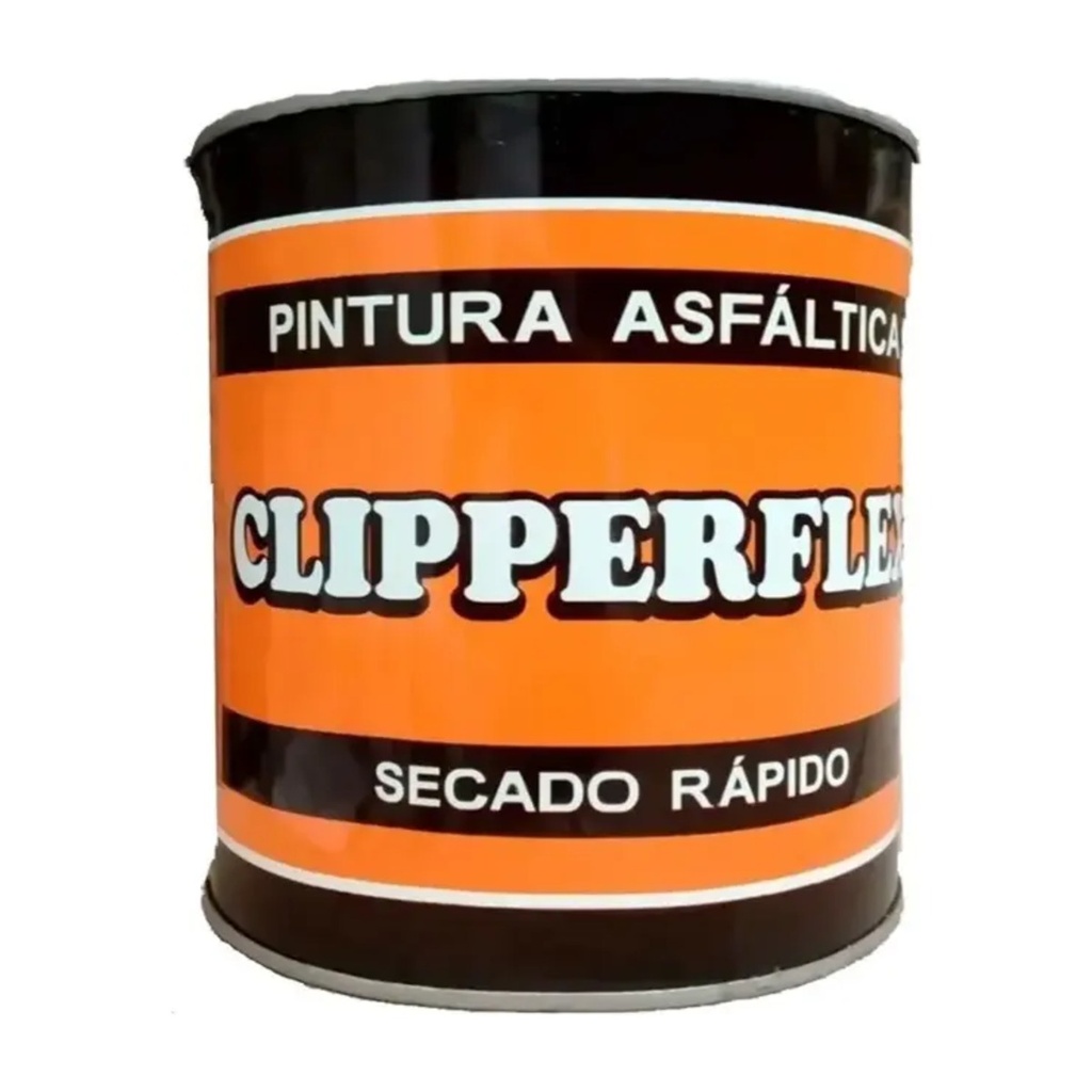 Pintura Asfáltica Clipperflex Secado Rápido Megaflex