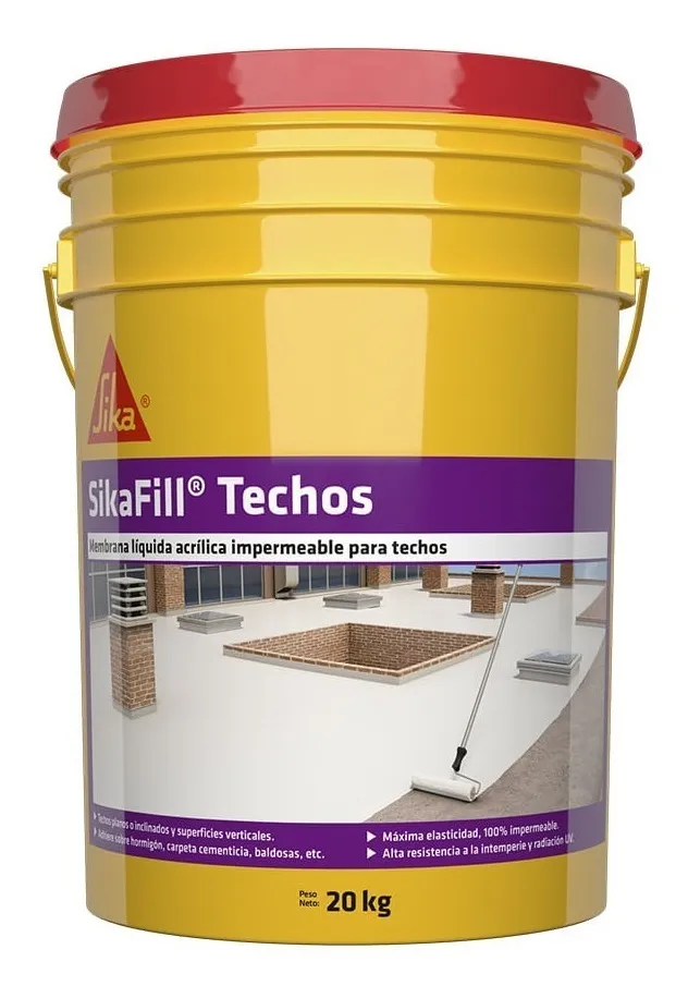 Membrana liquida para techos Sikafill Sika