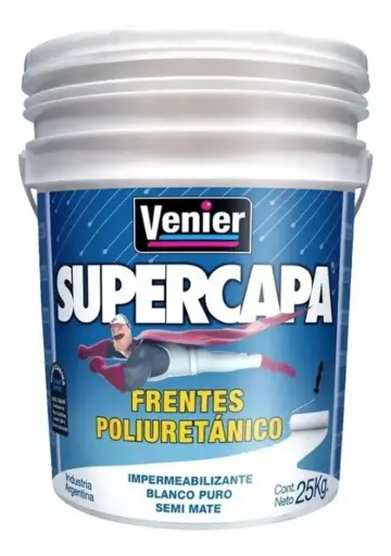Supercapa Frentes Poliuretanico (Impermeabilizante Elastomerico) Venier