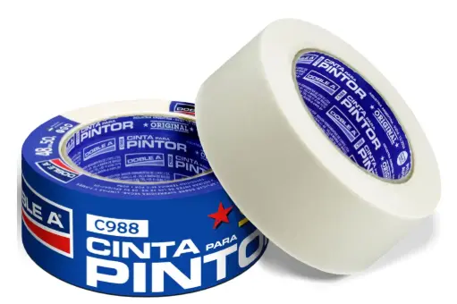 Cinta de Papel Enmascarar 988 Doble A