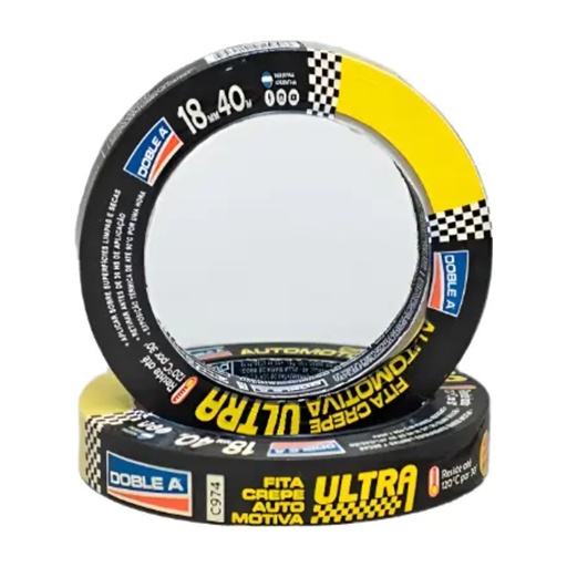 [AACIAM18] Cinta Amarilla Automotor Premiun 18 mm Doble A