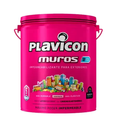 Impermeabilizante Frentes y Muros Blanco Plavicon  