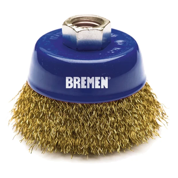 [BR8048] Bremen Cepillo Copa 3 Rizado Amoladora Ang.