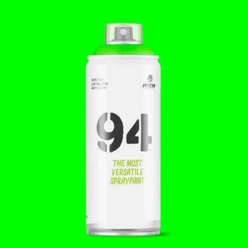 [MT940604] Aerosol Montana Linea 94 Mate Fluorescente Verde 400ml