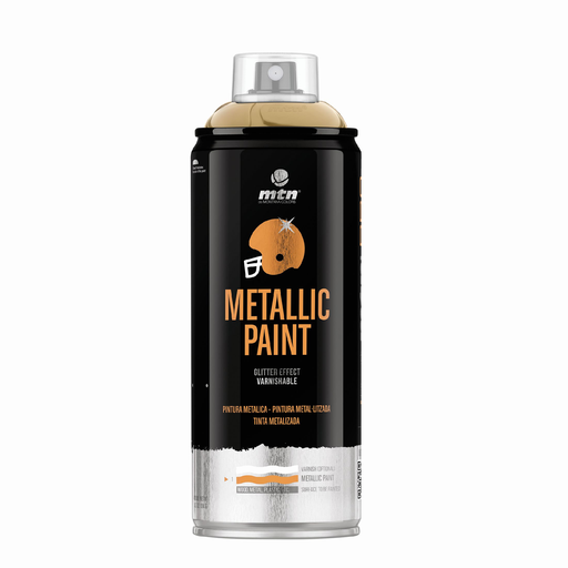 [MTPR1036] Aerosol Montana Linea PRO Metalizado Oro R-1036 