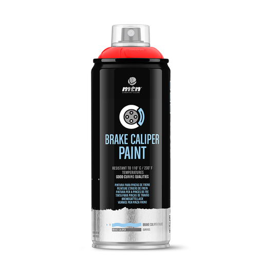 [MTPR0005] Aerosol Montana Linea PRO Pintura Pinzas de Freno Rojo 