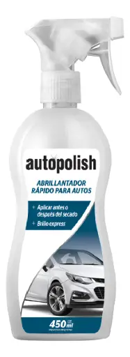 [COAB12] Autopolish Abrillantador Rapido 0.45 Lts Colorin