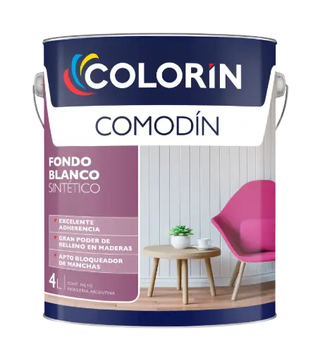 Comodin Fondo Sintetico Blanco Colorin