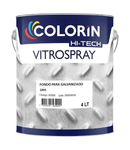 Vitrospray Fondo Para Galvanizado Gris Colorin