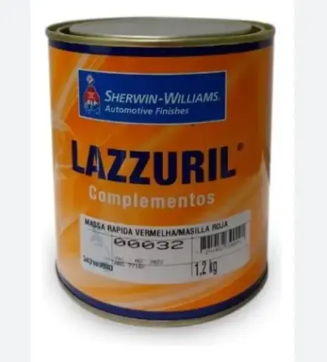 [SWMA321] ZSWAF Masilla Rápida Roja 1 Kg