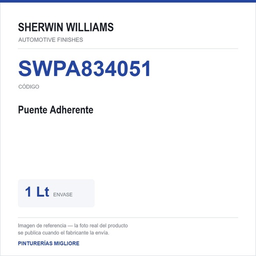 [SWPA834051] ZSWAF Puente Adherente 1 Lt