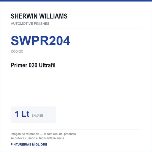 ZSWAF Primer 020 Ultrafil