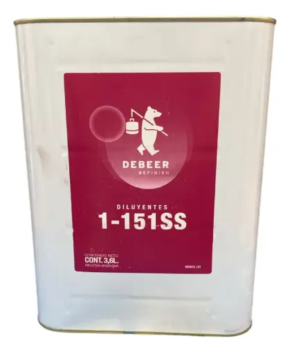 [SWDE1511] Debeer - 1-151 Thinner Medium Ss 0,9 Lt