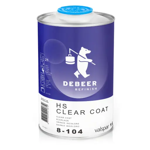 [SWDE1041] Debeer - 8-104/1 Clear High Solids 1 Lt