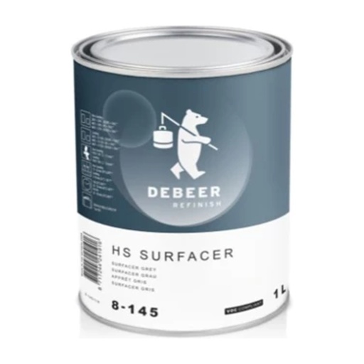 [SWDE145103] Debeer - 8-14510 Primer Hs Surfacer White 3 Lt