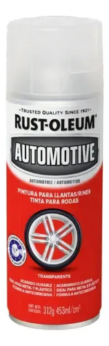 [RUAULLTR] Aerosol Aut Llantas-Rines Transparente 312G Rust Oleum