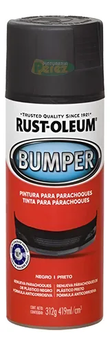 [RUAUPANE] Aerosol Aut Parachoques Negro Mate 340G Rust Oleum