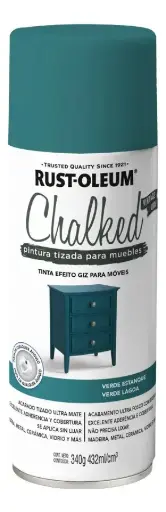 [RUCHVEES] Aerosol Chalked Verde Estanque 340G Rust Oleum