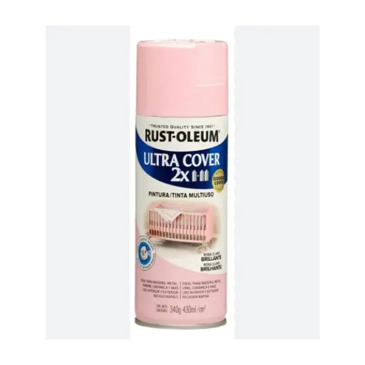 [RUROSCL] Aerosol UC2X Rosa Claro Brillante 340G Rust Oleum