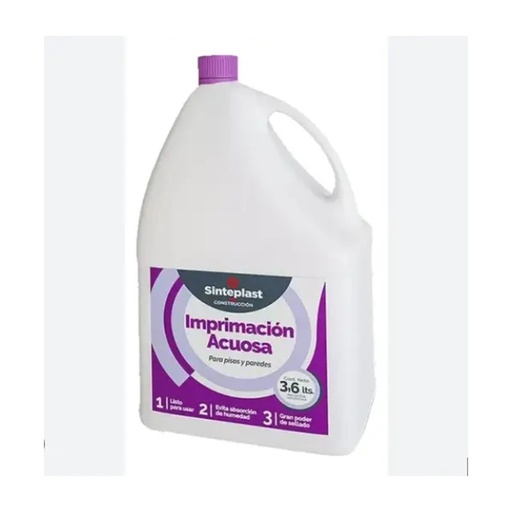[SIIMPR4] Imprimacion Acuosa 3.6 Lt Sinteplast Construccion