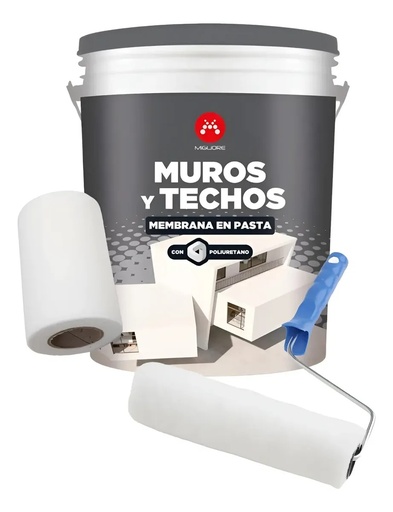 [COMITE20] Combo Migliore Techos Bl 20 + Venda + Rodillo