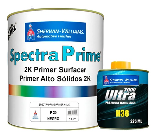 [COSWP30NE1] Combo SW Primer P30 Negro 0.9Lt + Cat H38 225Ml