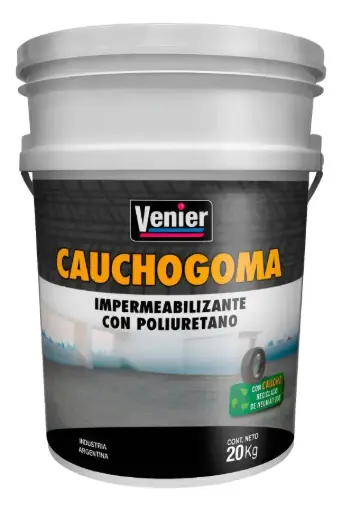 [VECAGR20] Membrana Caucho Gris 20 Kg Venier