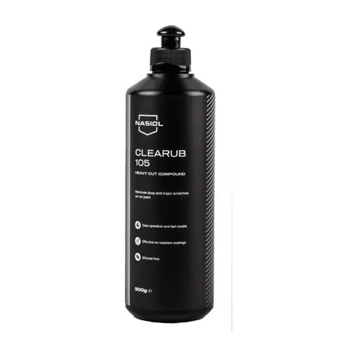 [NAAUCL10514] Nasiol Automotriz Pasta Para Pulir Clearub 105 250G