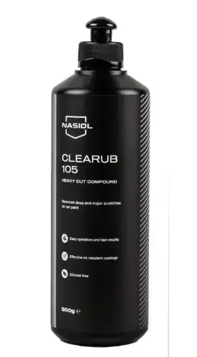 [NAAUCL10512] Nasiol Automotriz Pasta Para Pulir Clearub 105 500G