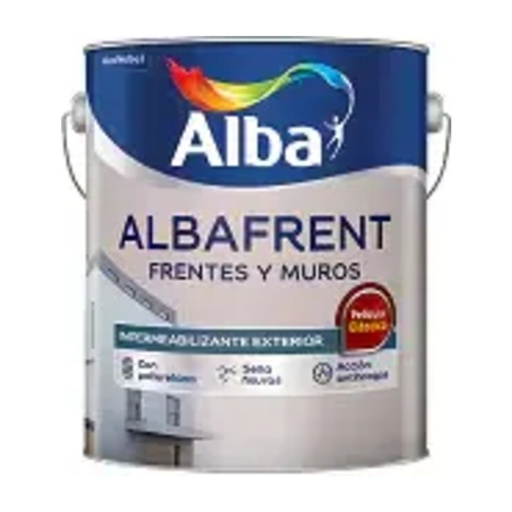Impermeabilizante Frentes Y Muros Albafrent Alba