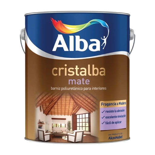 Barniz Poliuretano Cristalba Mate