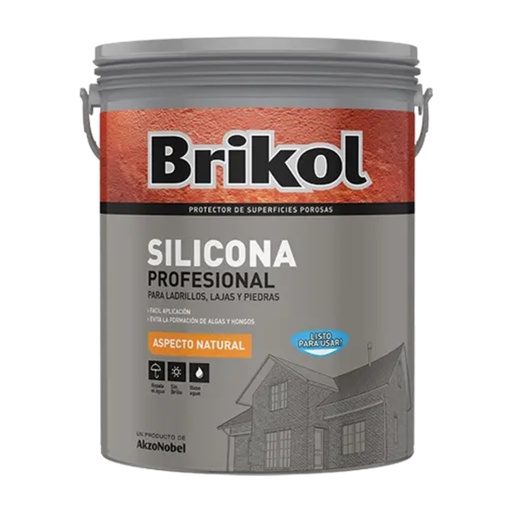 Impermeabilizante Ladrillos Brikol Silicona Profesional
