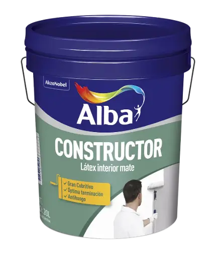 Latex Interior Constructor Interior Blanco Mate Alba